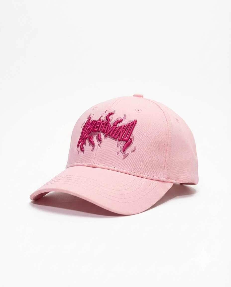 Pink Inferno Baseball Cap