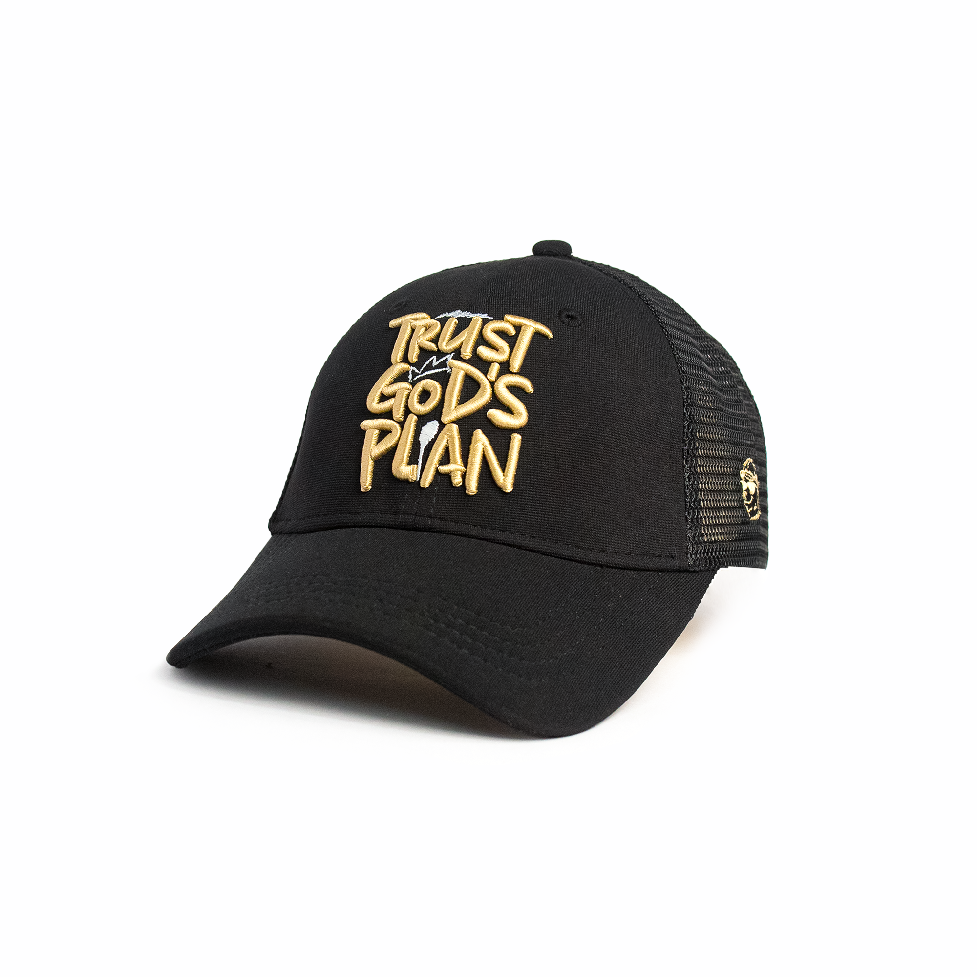 Trust God's Plan Embroidered Trucker Cap
