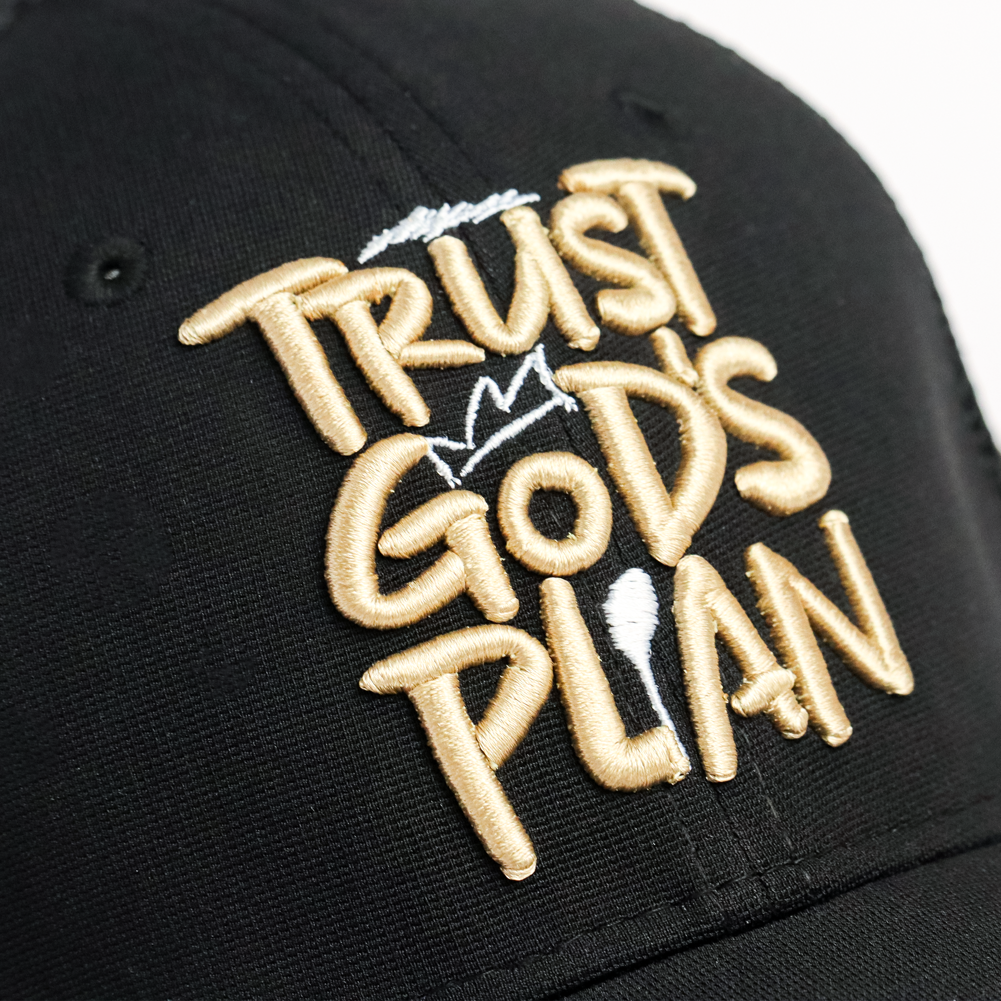Trust God's Plan Embroidered Trucker Cap